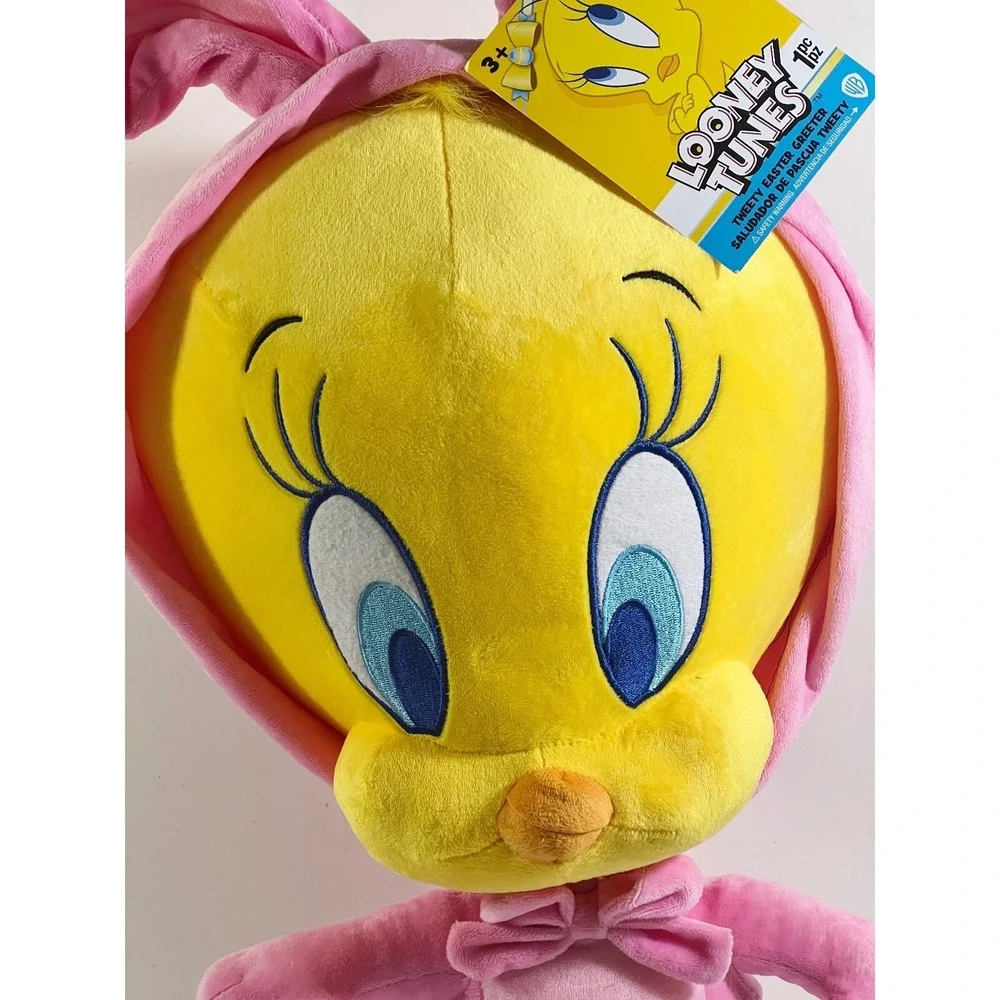 Looney Tunes Tweety Bird Plush Door/‎ Porch Greeter Easter Spring Bunny Costume